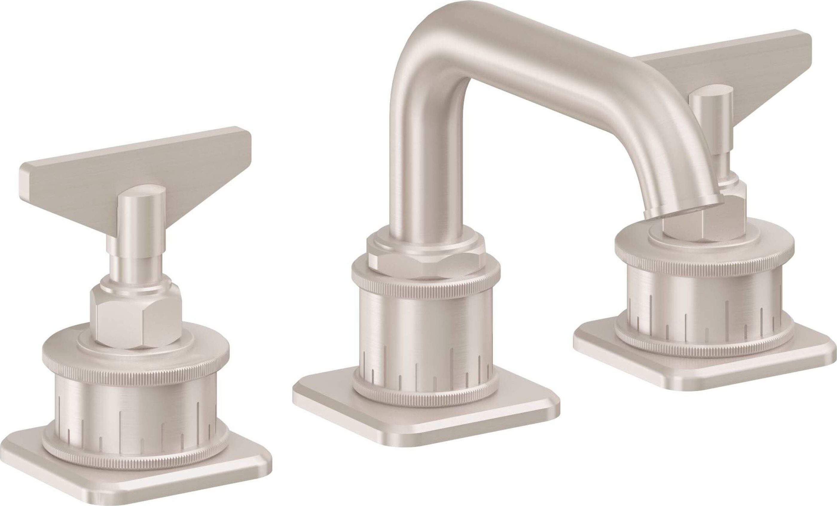 Widespread Low Spout - Blade Handle - 8502B - California Faucets
