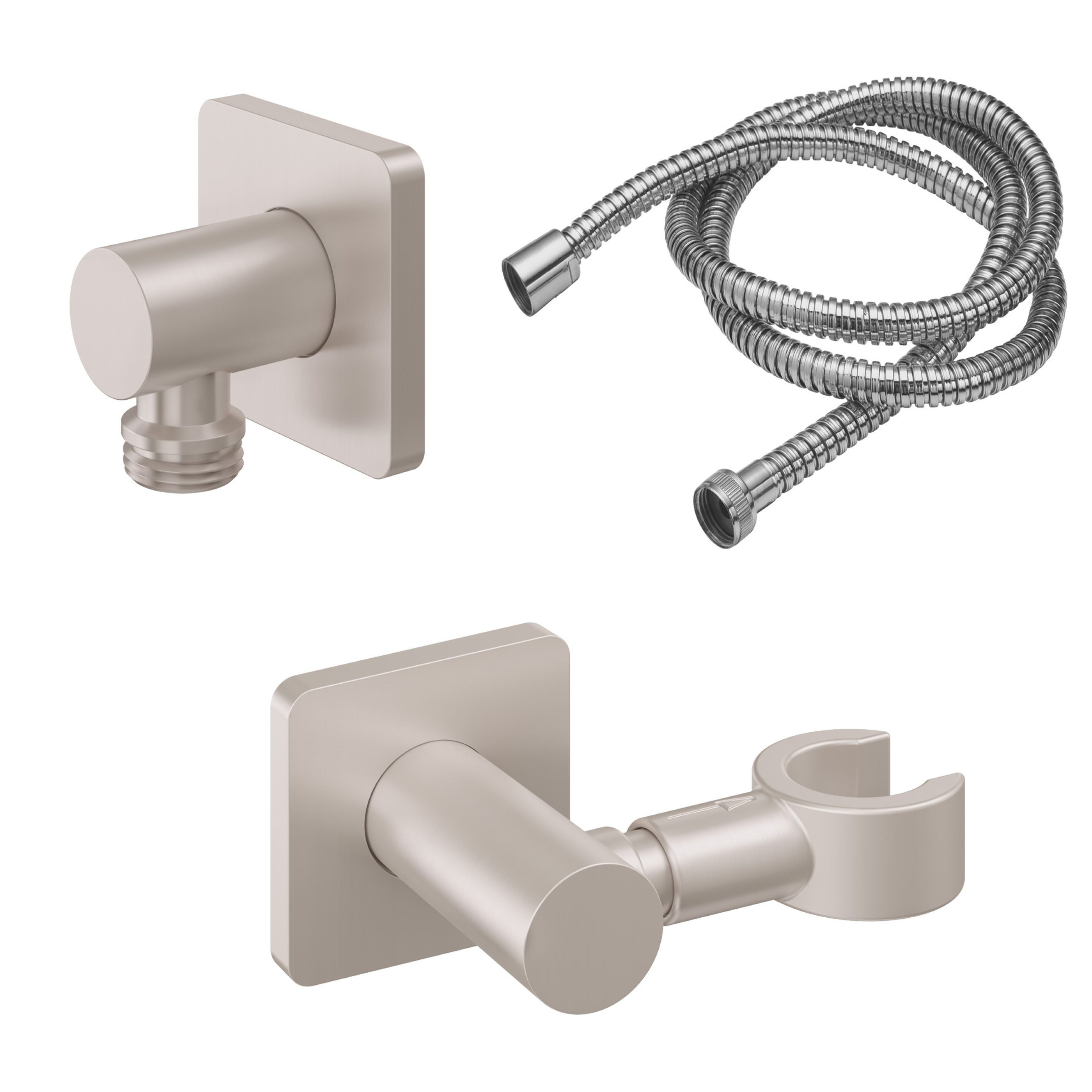 Swivel Wall Mounted Handshower Kit - Rounded Square - 9125S-37 ...