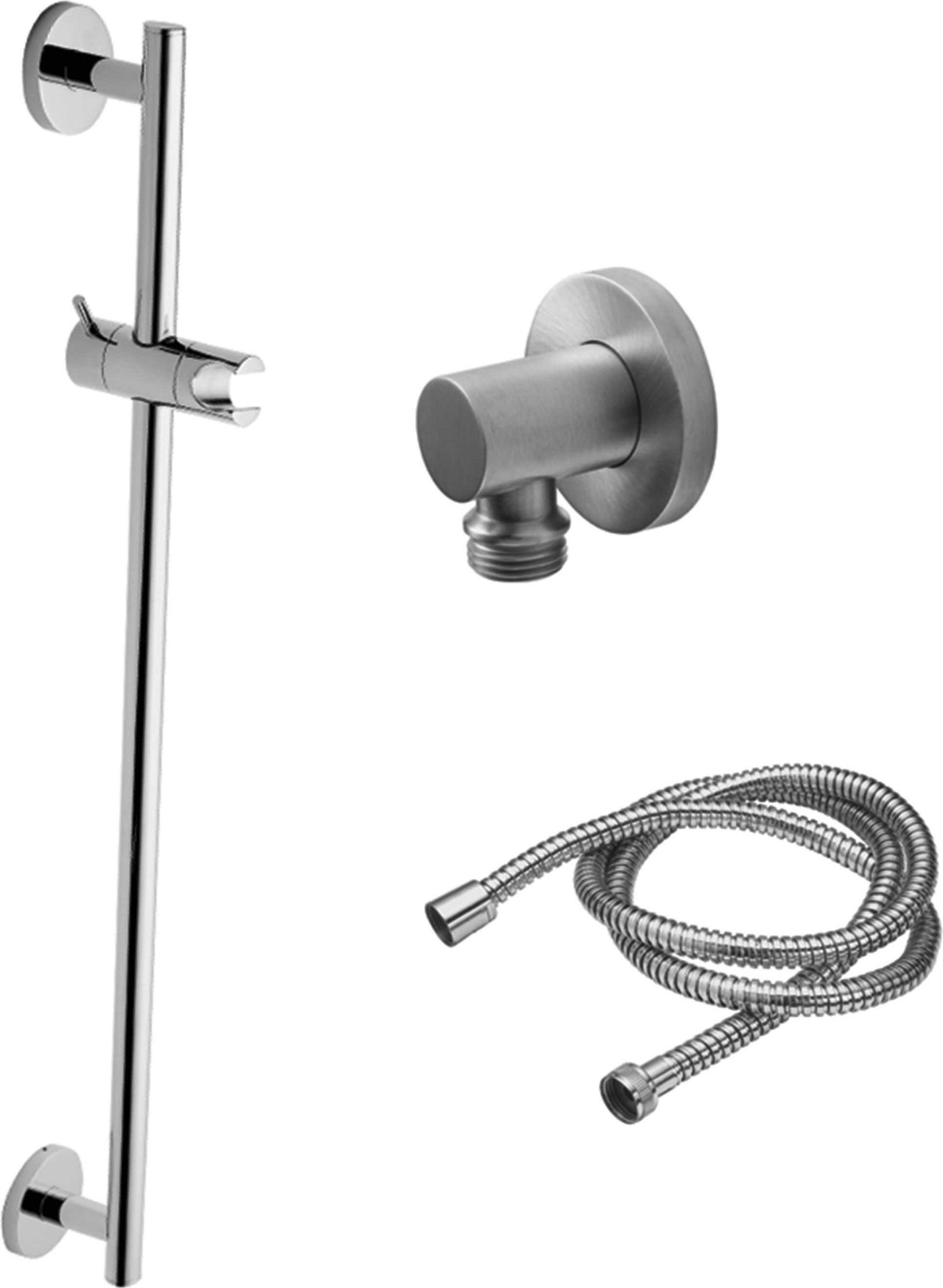 Slide Bar Handshower Kit Cylinder Handle with Round Base 912862