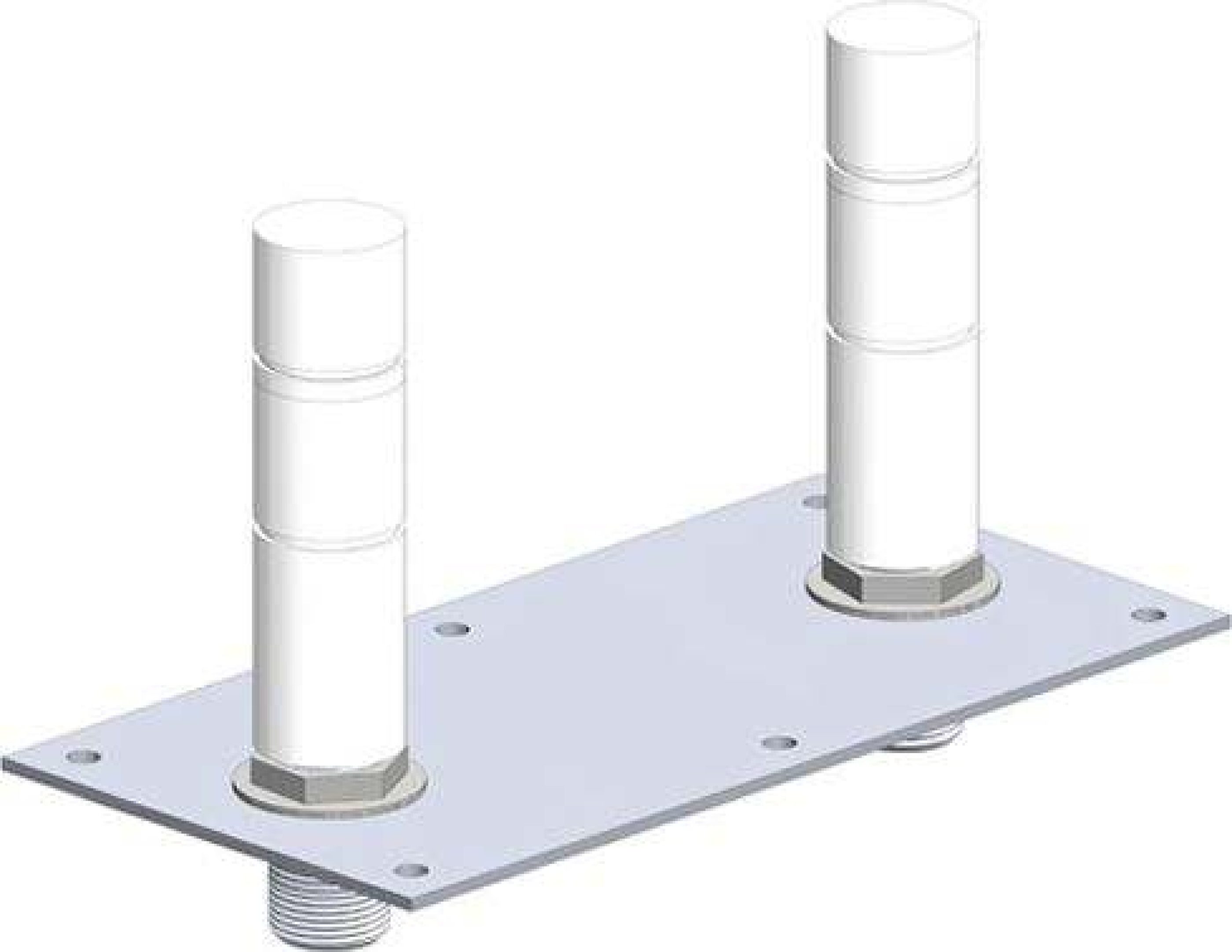 Rough for Floor Mount Tub Filler