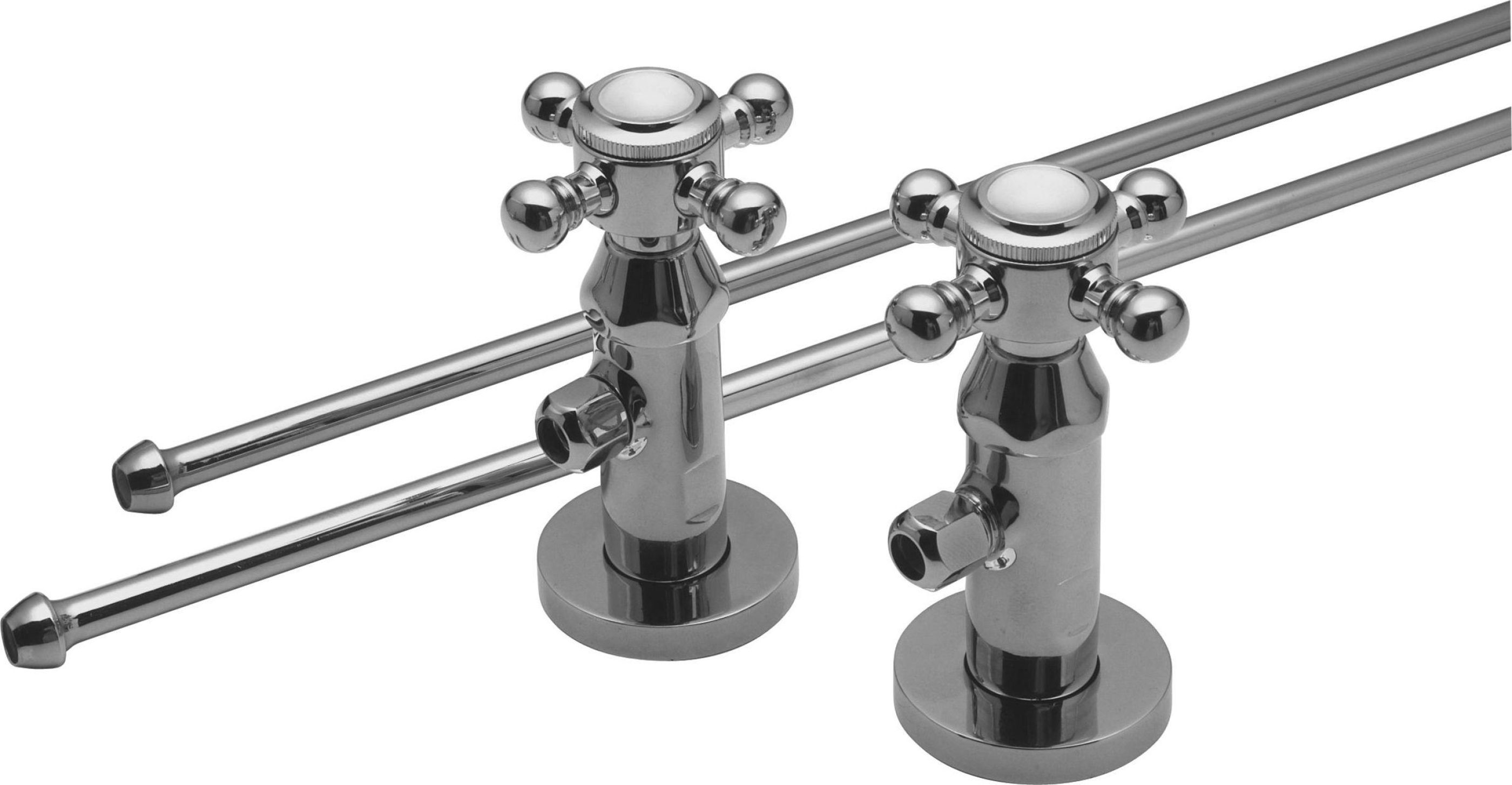 Deluxe Angle Stop Kit for Pedestals - 9820-XX - California Faucets