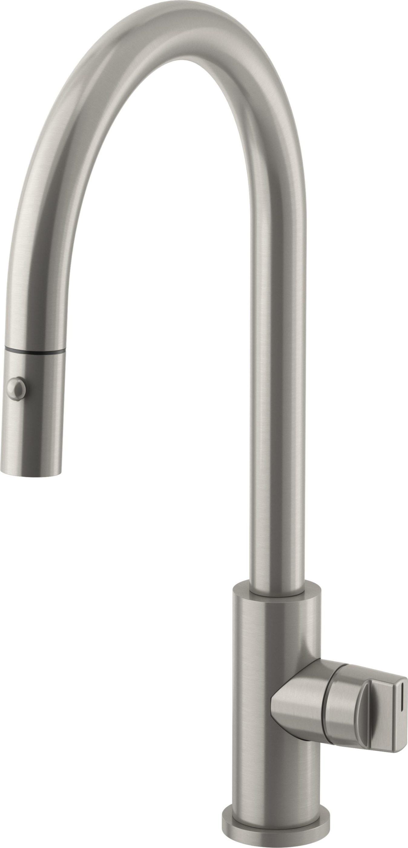 KERA FORCE neo CHITO FORCE カクテルウォーター5点 Pull-Down Kitchen Faucet with Button Sprayer - High Spout - K90