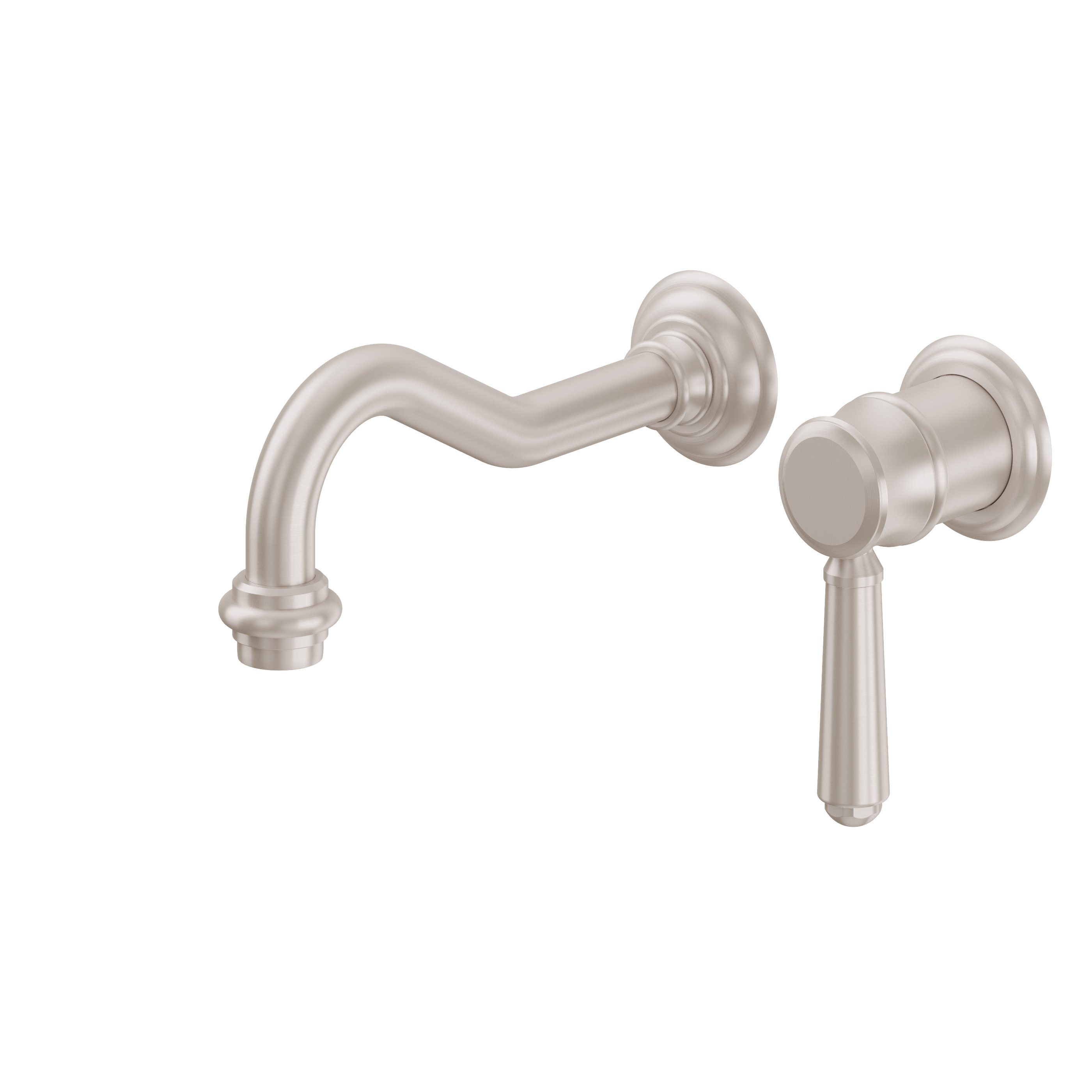 Single Handle Lavatory Wall Faucet Trim Only - TO-V3301-7