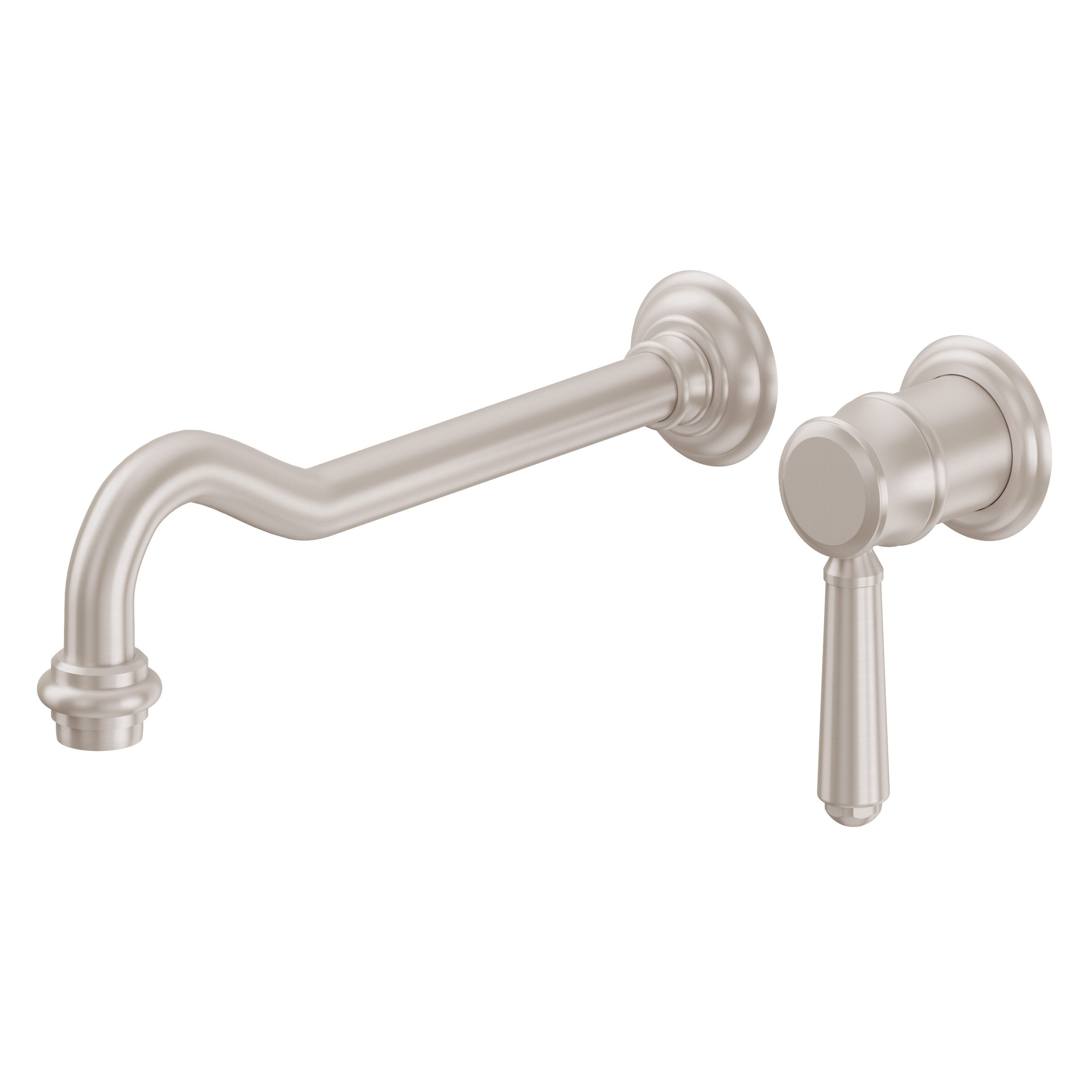 Single Handle Lavatory Wall Faucet Trim Only - TO-V3301-9