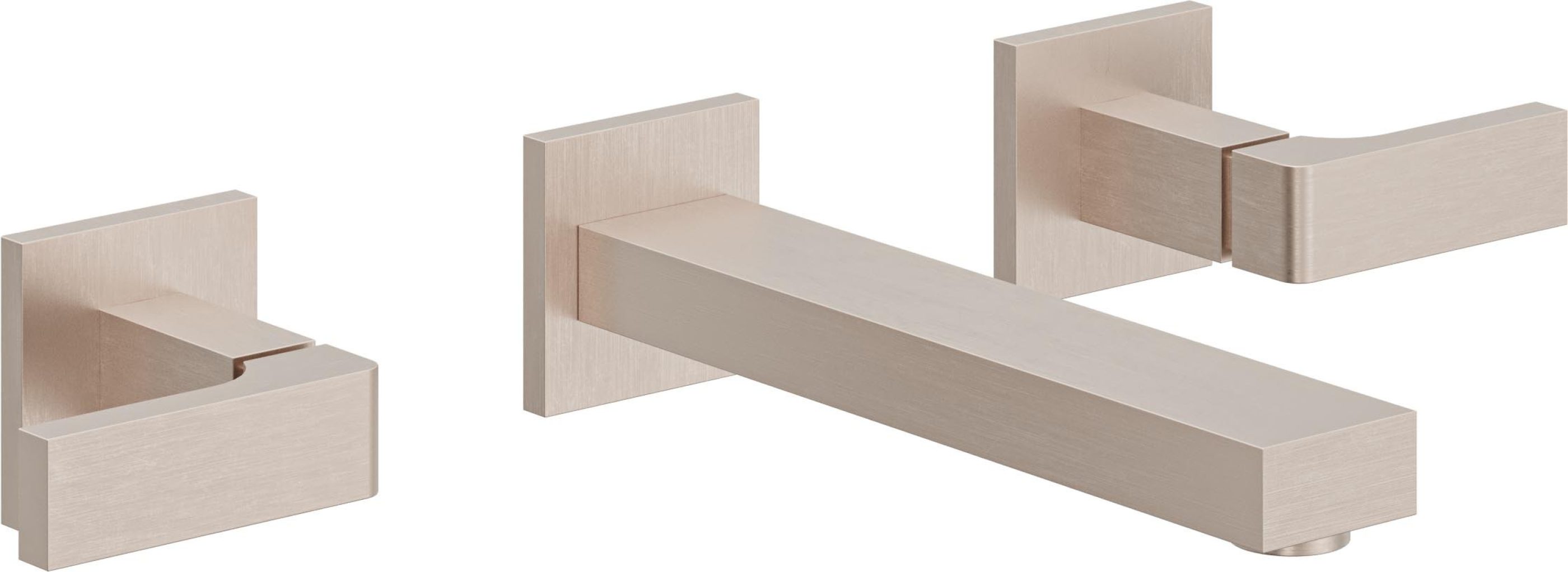 Two Handle Lavatory Wall Faucet Trim Only - TO-V7002-9