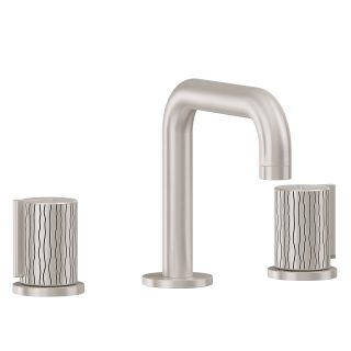 Jalama 8" Widespread Lavatory Faucet - Quad Spout and Rivulet Intaglio Handle — image 1