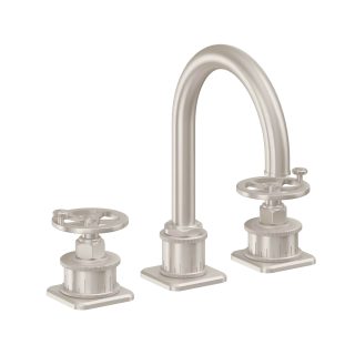 Steampunk Bay Widespread High Spout - Wheel Handle — image 1