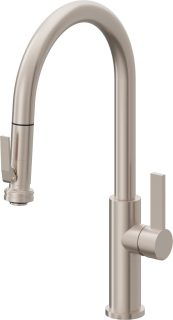 Corsano Pull-Down Kitchen Faucet with Squeeze Handle Sprayer - High Spout — image 1