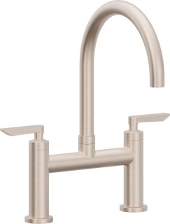 Corsano Bridge Kitchen Faucet - Arc Spout — image 1