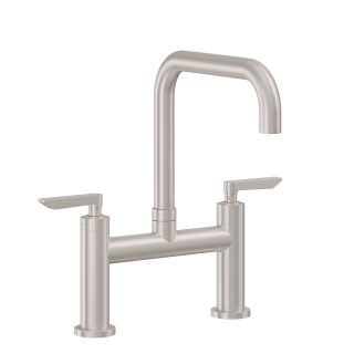 Pull-Down Kitchen Faucet with Squeeze Handle Sprayer - Quad Spout