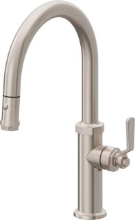 Bridge Kitchen Faucet with Sidespray - Arc Spout - K81-120S-XX