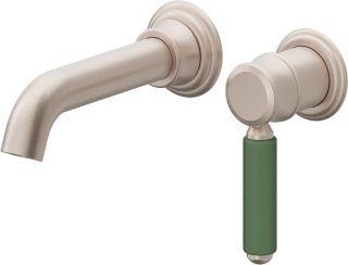 Del Mar Single Handle Lavatory Wall Faucet Trim Only — image 1