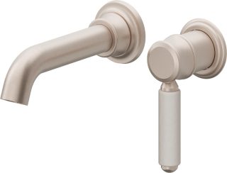 Del Mar Single Handle Lavatory Wall Faucet Trim Only — image 1
