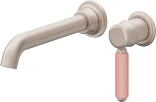 Del Mar Single Handle Lavatory Wall Faucet Trim Only — image 1