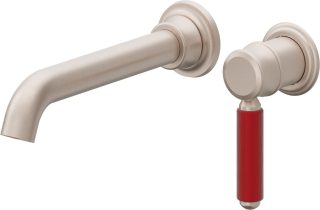 Del Mar Single Handle Lavatory Wall Faucet Trim Only — image 1