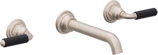 Del Mar Two Handle Lavatory Wall Faucet Trim Only — image 1