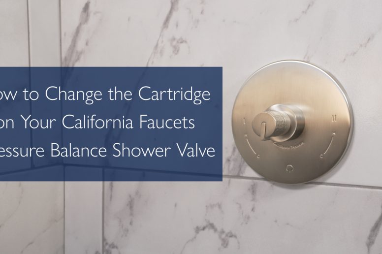 Cartridge replacement on Pressure Balance Valve